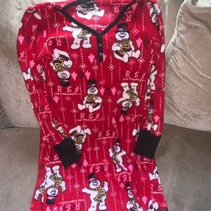 Long sleeve Frosty Night Gown